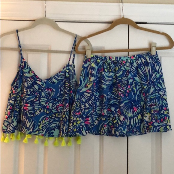 Lilly Pulitzer Dresses & Skirts - Lilly Pulitzer skort Set Size small. Gently used.